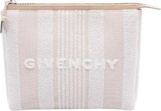 Givenchy Pre-owned Clutches, female, White, Size: ONE SIZE Pre-owned Suede Clutch
