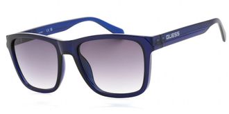 Guess GF0254 90B Mens Sunglasses Blue Size 57