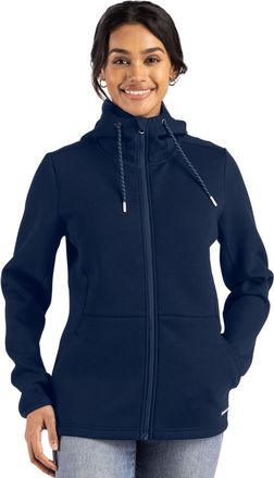 Cutter & Buck Roam Epic Comfort Recycled Womens Full Zip Hooded Jacket