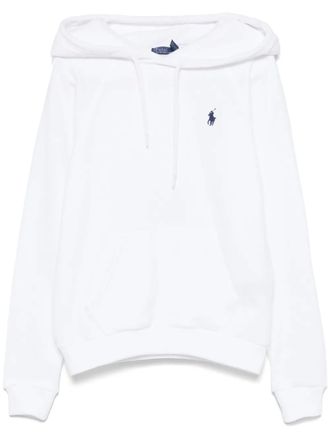 Polo Ralph Lauren Polo Pony cotton hoodie - White