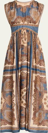 Zimmermann Mahon Waisted Maxi Dress