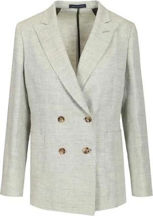 Sartoria Latorre Jassen - Dames - Blazers - Grijs - L - Wol - Jassen