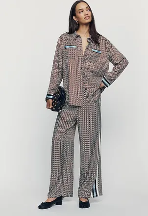 Maeve Rudi Silken Buttondown Shirt