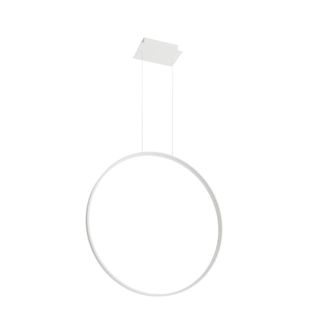 Thoro L&aacute;mpara de techo blanco acero 4000k alt. 150 cm