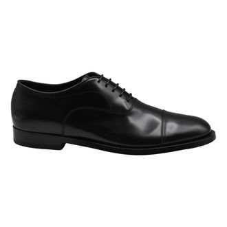 Pantanetti Zwarte Veterschoenen voor Mannen - Heren - Nette schoenen - Zwart - 40 EU - Schoenen