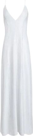 Khaite Dames, Jurken, Wit, Maat: 2XS Viscose