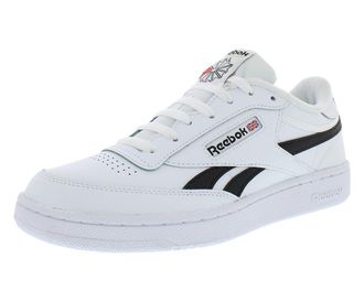Reebok Vintage Club C Revenge Shoes by Reebok, Ftwr White/Black/Ftwr White, 12 Women/13.5 Men