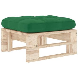 vidaXL Otomana De Jard&iacute;n De Palets Madera De Pino Impregnada Vidaxl