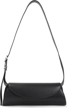 Jil Sander Sm Cannolo Handtas - Heren - Schoudertassen - Zwart - ONE Size - Leer - Tassen