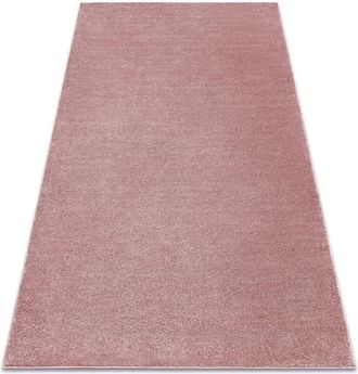 RugsX Rugsx - Alfombra Softy Llanura Color S&oacute;lido Rosado Pink 200x290 Cm
