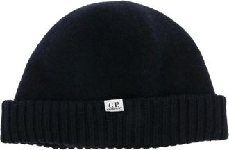 C.P. Company wool beanie - men - Wool - One Size - Blue
