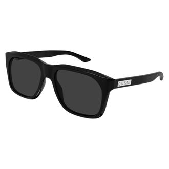 Gucci Square Sunglasses - unisex - Gucci - Sunglasses - Black - 55 MM - Accessories