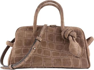 Jacquemus Bolso Le Petit Turismo Croco - Bags - Mujer - Marr&oacute;n - ONE SIZE