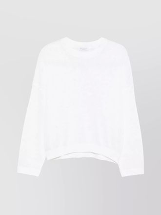 Brunello Cucinelli sequined linen silk jumper
