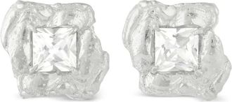 Loveness Lee Orecchini in argento sterling con zaffiro