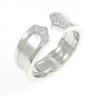 Cartier White Gold White Gold (18K) Band Ring (Pre-Owned)