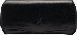 Tusk Siam Flap Over Eyeglass Case in Black /French Blue at Nordstrom