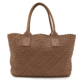 Bottega Veneta Dusty Pink Leather Shoulder Bag Tote Bag (Pre-Owned)