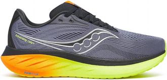 Saucony Mens Ride 18 Running Shoes In Shandow/vizi