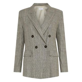 Marella Dames, Jassen, Grijs, Maat: XS