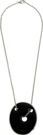 Breil Womens TJ0821 Ladies Necklace - Black Stainless Steel - One Size