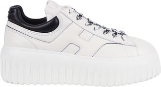 Hogan H Stripes Smooth Leather Sneakers