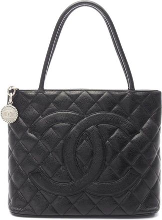 Chanel Reissue Tote Bag Black Leather