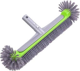 OEM Cepillo Para Piscinas De 44,5 Cm (17,5) Con Mango De Aluminio En &Aacute;ngulo De 45&deg; Y Sistema De Fijaci&oacute;n Ez Clip