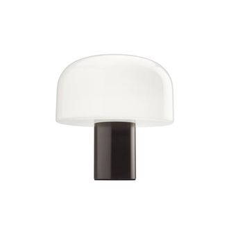 FLOS Bellhop Glass Tischleuchte, choko