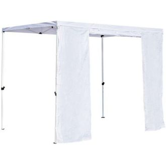 Regalos Miguel Regalos Miguel - Laterales Individuales Carpas Plegables - Lateral Con Puerta 2 Metros Master - Blanco