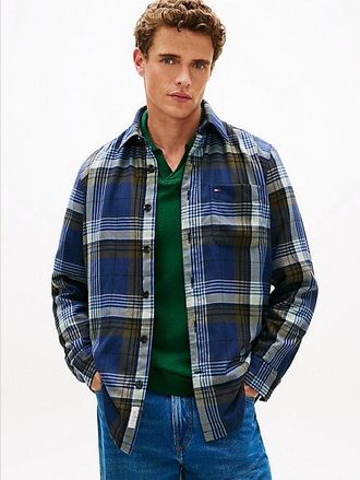 Tommy Hilfiger Twill Relaxed Fit Padded Overshirt