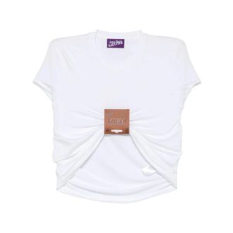 Jean Paul Gaultier Mujer, Camisetas, Blanco, Talla: S
