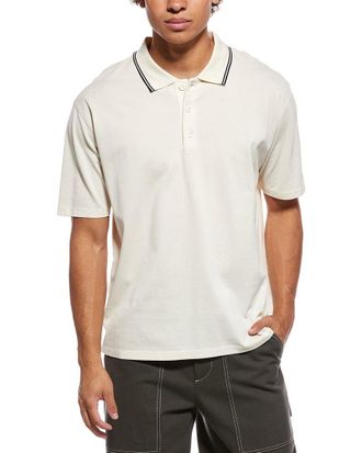 Frame Denim Frame Denim Light Pique Polo Shirt