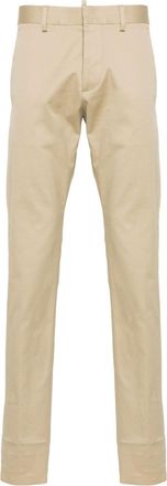 Dsquared2 Cool Guy slim-fit trousers - men - Cotton/Spandex/Elastane/Cotton - 54 - Neutrals