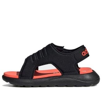 adidas (TD) adidas Comfort Sandal I Black Red Sandals Black Red EG2229