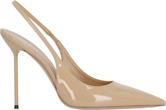 PARIS TEXAS Nude Lidia Arrow Toe Pumps
