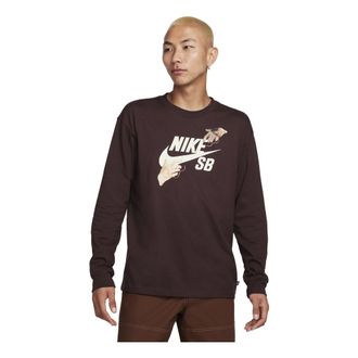 Nike SB Long-Sleeve Skate T-Shirt Earth FQ7682-227