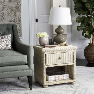Safavieh Adira Wicker End Table