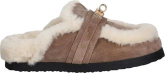 Nokwol Toby Fur Mushroom Suede - Dames - Schoenen - Bruin - Maat: 40 EU Su&egrave;de