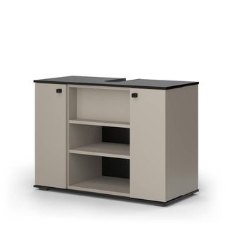 Vicco Mueble Bajo Lavabo Joli, Gris, 80 X 59 Cm Con 2 Puertas Vicco