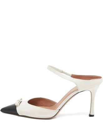 Malone Souliers pre-owned Blythe mules - White