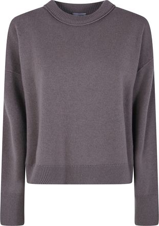 MRZ Sweater Round Neck Cropped Oversized