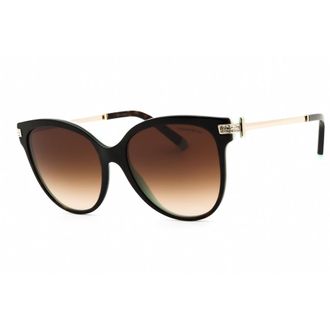 Tiffany & Co. Ladies Brown Round Sunglasses 0TF4193B
