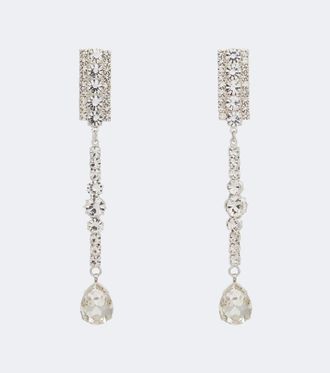 Magda Butrym Crystal-embellished drop earrings
