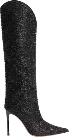 Alexandre Vauthier Heeled Boots, female, Black, Size: 8 US Alex Boots