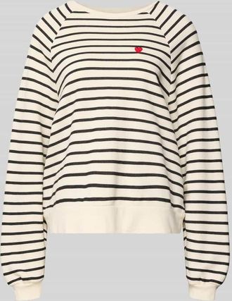 Pieces Oversized Sweatshirt aus Baumwoll-Mix Modell GRETA in Black, Gr&ouml;&szlig;e XL