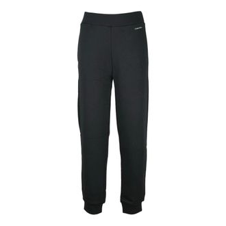 Calvin Klein Dames, Broeken, Zwart, Maat: S Katoen