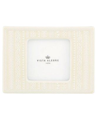 Vista Alegre Ivory Small Square Picture Frame With $15 Credit