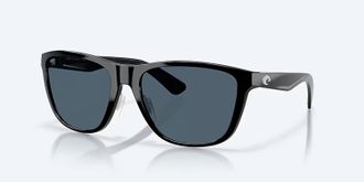 Costa Unisex Corrientes Polarized Sunglasses In Black Gray