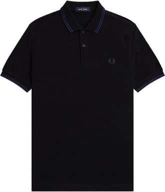 Fred Perry M3600 Polo - Heren - Polos - Zwart - L - Katoen - Tops